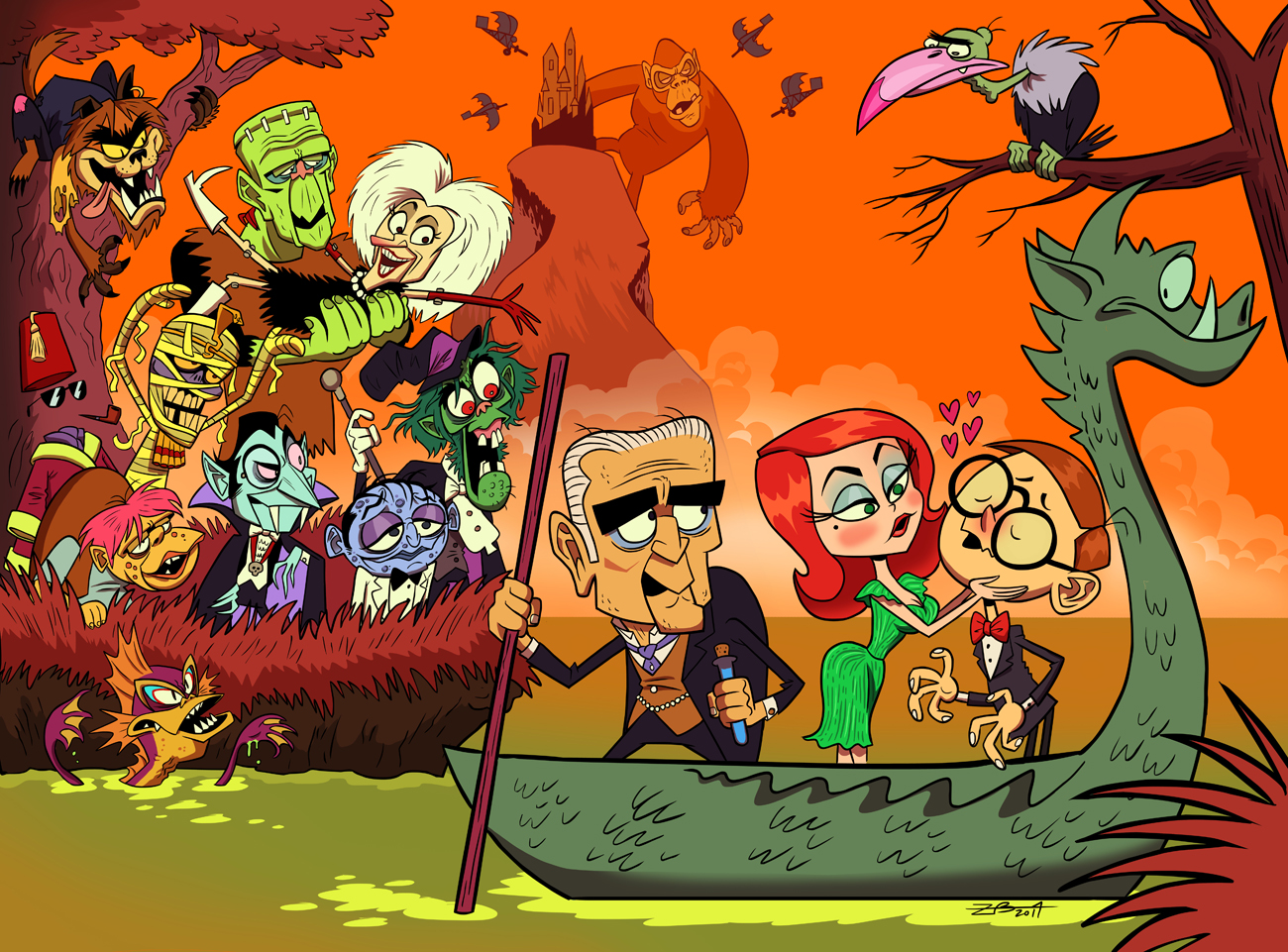 Rankin/Bass' Mad Monster Party Ken's Gateway Scares