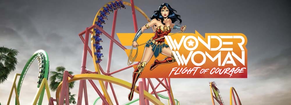WONDER WOMAN™ Flight of Courage - Six Flags Magic Mountain